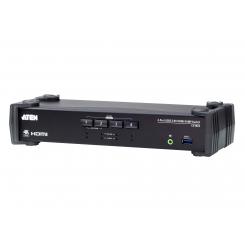 ATEN Switch KVMP HDMI 4K USB 3.0 de 4 puertos